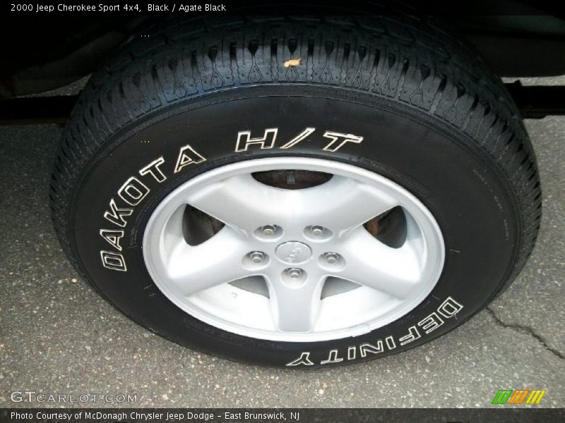 Black / Agate Black 2000 Jeep Cherokee Sport 4x4