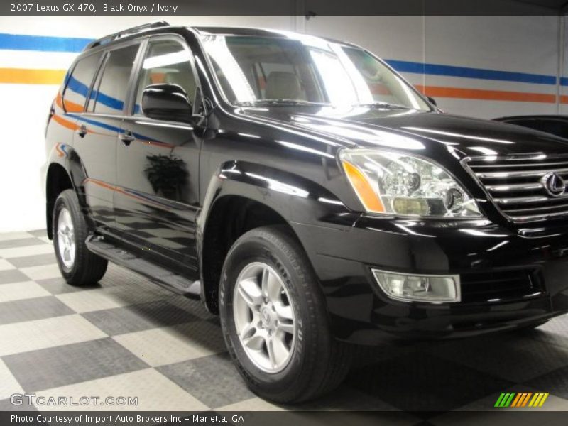 Black Onyx / Ivory 2007 Lexus GX 470