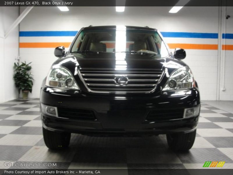 Black Onyx / Ivory 2007 Lexus GX 470