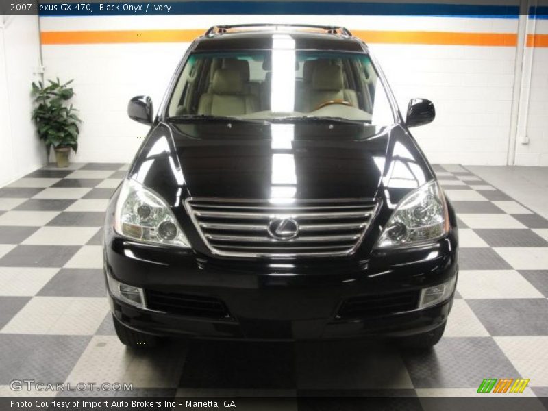 Black Onyx / Ivory 2007 Lexus GX 470
