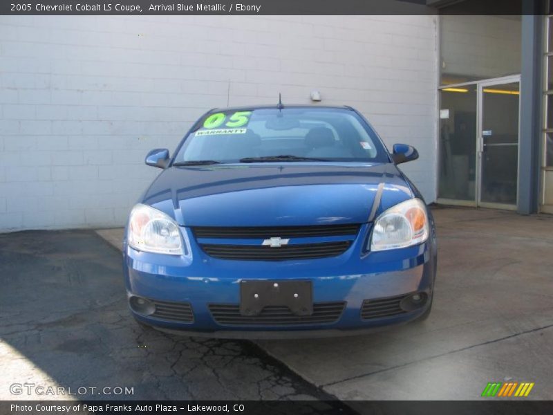 Arrival Blue Metallic / Ebony 2005 Chevrolet Cobalt LS Coupe
