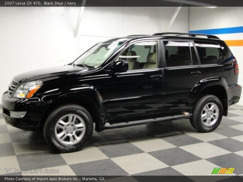 Black Onyx / Ivory 2007 Lexus GX 470