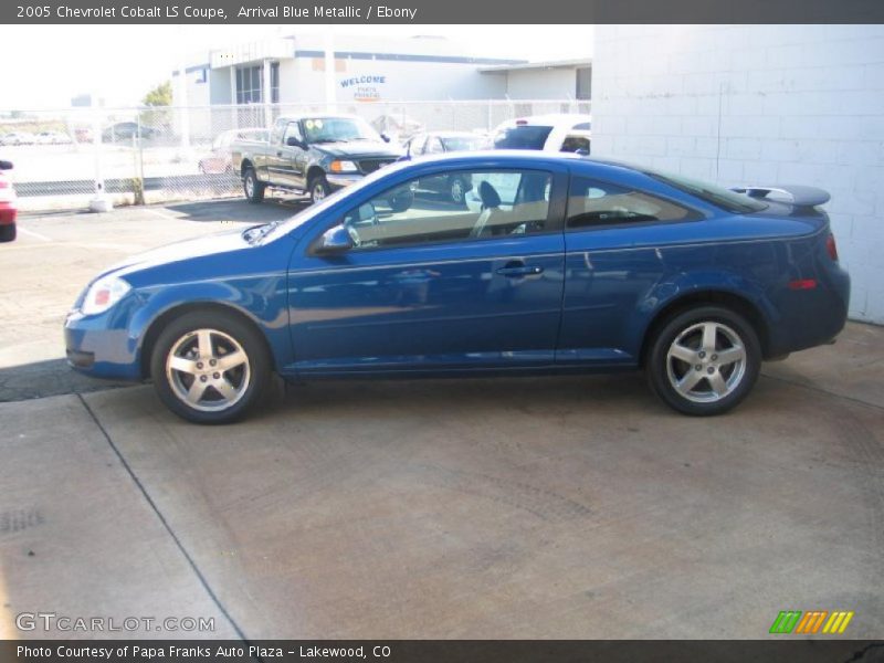 Arrival Blue Metallic / Ebony 2005 Chevrolet Cobalt LS Coupe
