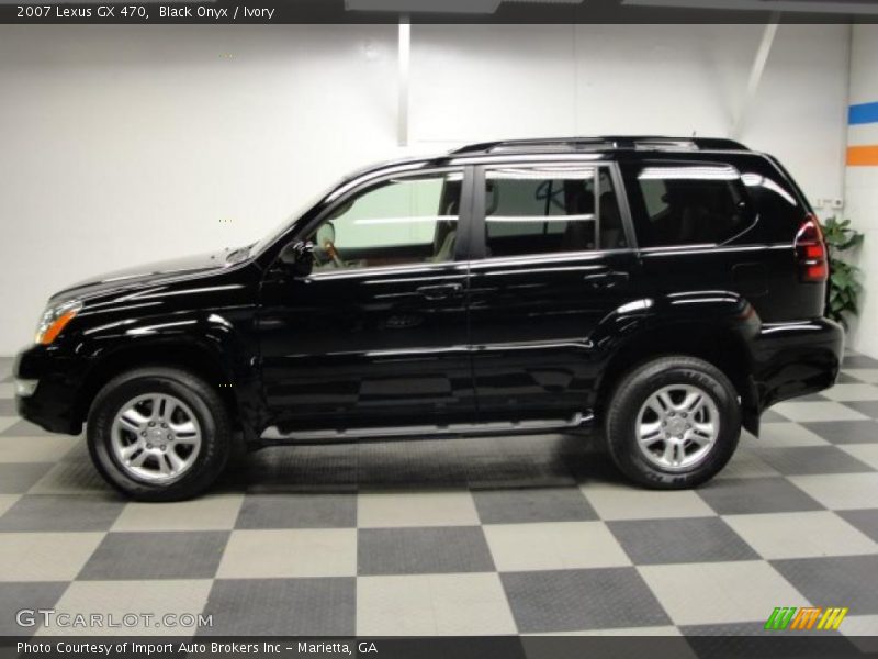 Black Onyx / Ivory 2007 Lexus GX 470