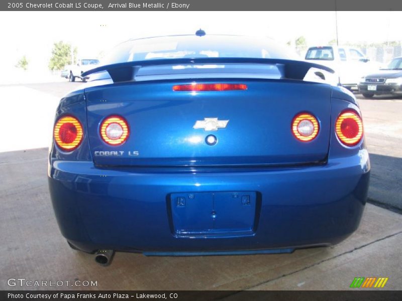 Arrival Blue Metallic / Ebony 2005 Chevrolet Cobalt LS Coupe