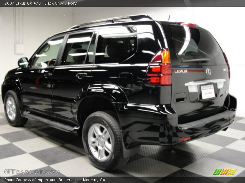 Black Onyx / Ivory 2007 Lexus GX 470