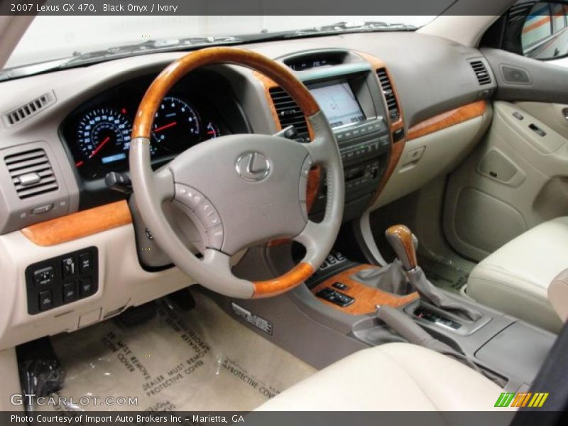 Black Onyx / Ivory 2007 Lexus GX 470