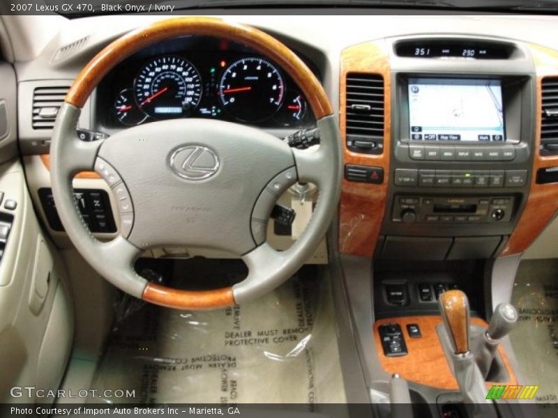 Black Onyx / Ivory 2007 Lexus GX 470