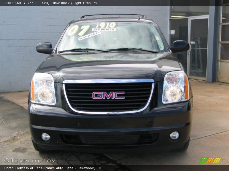 Onyx Black / Light Titanium 2007 GMC Yukon SLT 4x4