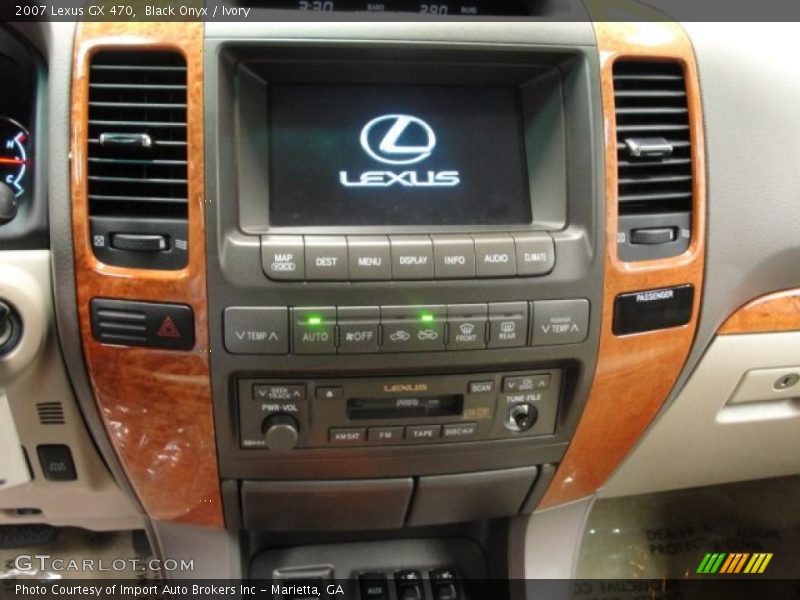 Black Onyx / Ivory 2007 Lexus GX 470