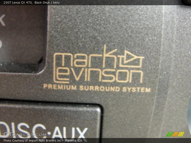 Black Onyx / Ivory 2007 Lexus GX 470