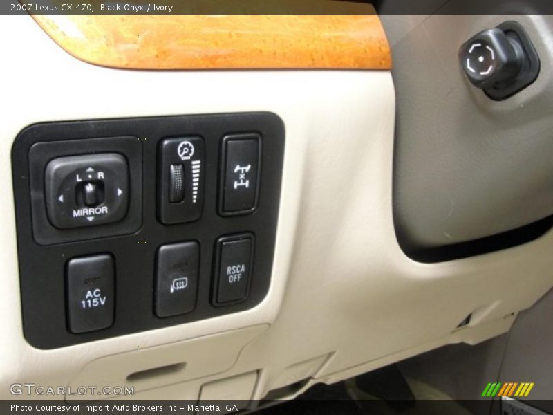 Black Onyx / Ivory 2007 Lexus GX 470