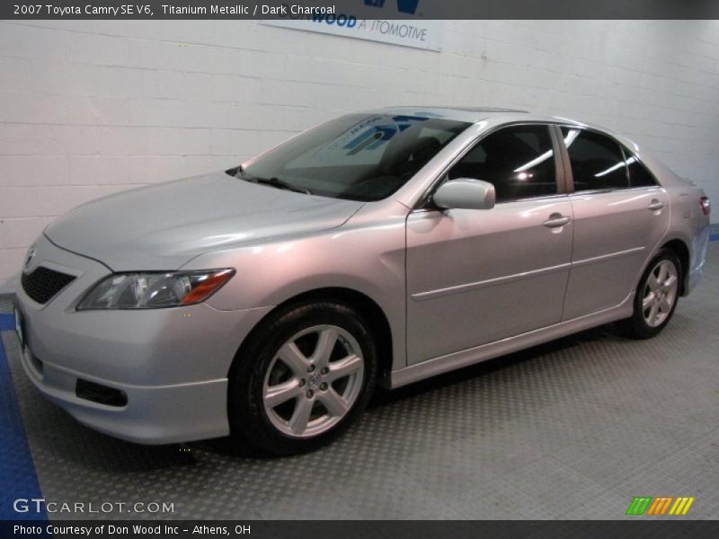 Titanium Metallic / Dark Charcoal 2007 Toyota Camry SE V6