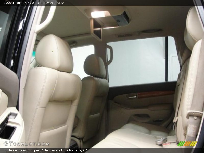Black Onyx / Ivory 2007 Lexus GX 470