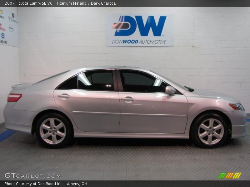 Titanium Metallic / Dark Charcoal 2007 Toyota Camry SE V6