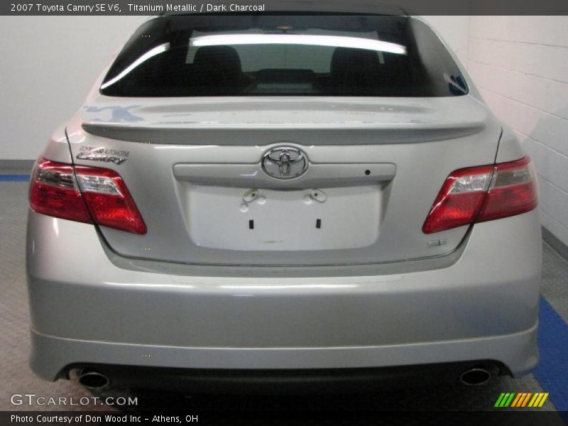 Titanium Metallic / Dark Charcoal 2007 Toyota Camry SE V6