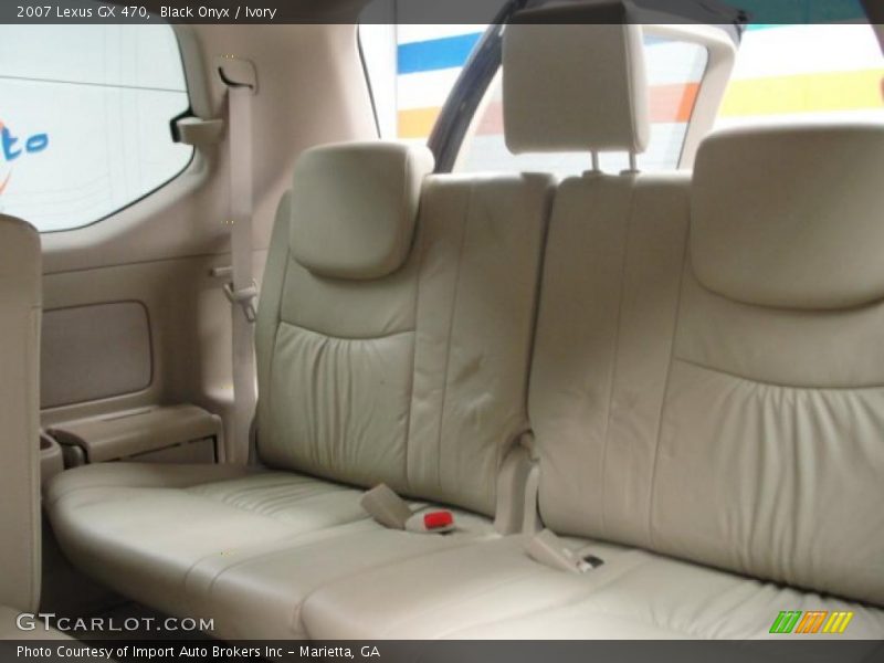 Black Onyx / Ivory 2007 Lexus GX 470