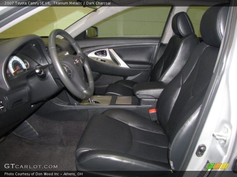 Titanium Metallic / Dark Charcoal 2007 Toyota Camry SE V6
