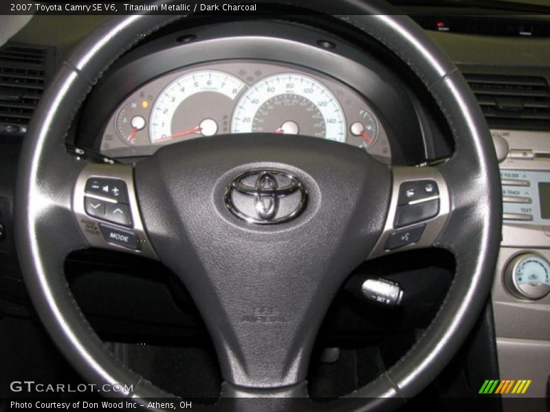 Titanium Metallic / Dark Charcoal 2007 Toyota Camry SE V6