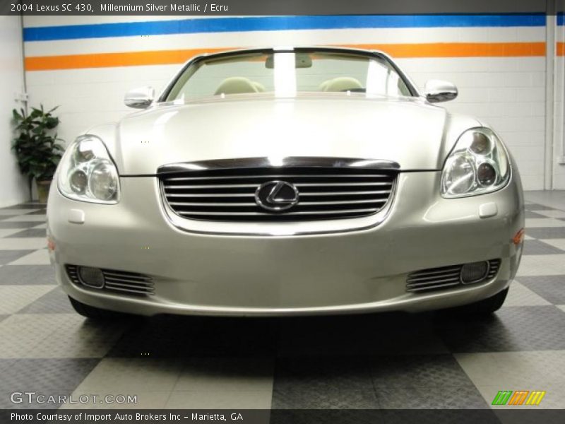 Millennium Silver Metallic / Ecru 2004 Lexus SC 430