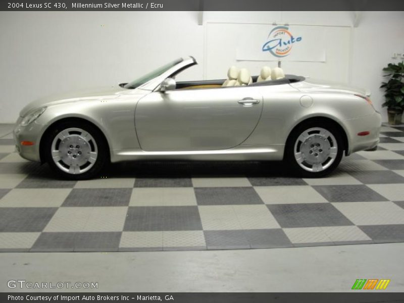 Millennium Silver Metallic / Ecru 2004 Lexus SC 430
