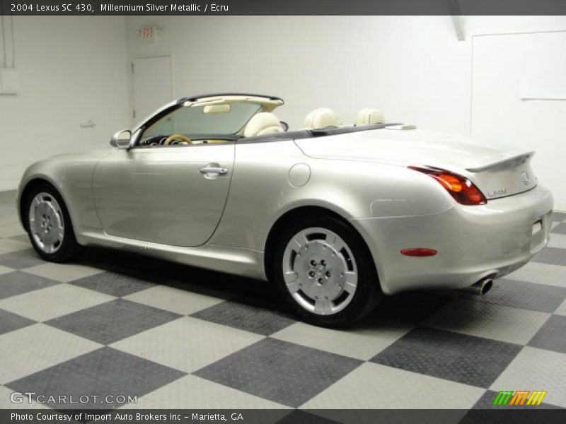 Millennium Silver Metallic / Ecru 2004 Lexus SC 430