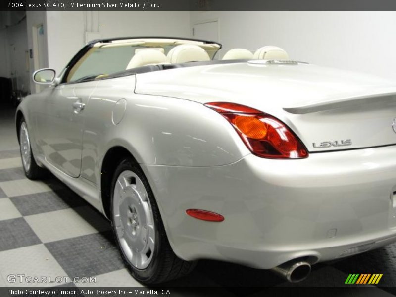 Millennium Silver Metallic / Ecru 2004 Lexus SC 430