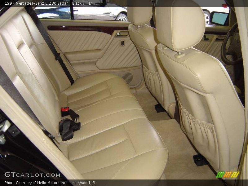 Black / Tan 1997 Mercedes-Benz C 280 Sedan