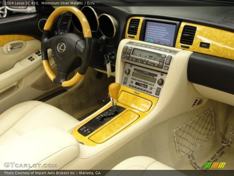 Millennium Silver Metallic / Ecru 2004 Lexus SC 430