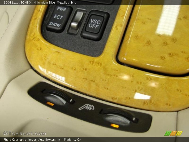 Millennium Silver Metallic / Ecru 2004 Lexus SC 430