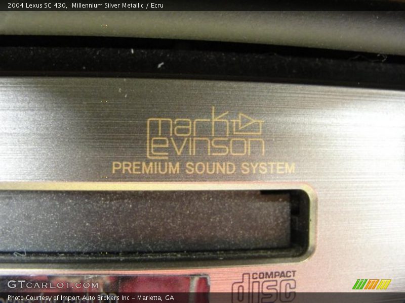 Millennium Silver Metallic / Ecru 2004 Lexus SC 430