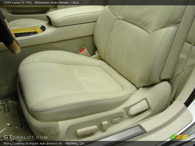 Millennium Silver Metallic / Ecru 2004 Lexus SC 430