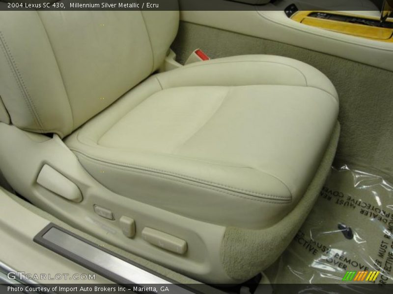 Millennium Silver Metallic / Ecru 2004 Lexus SC 430