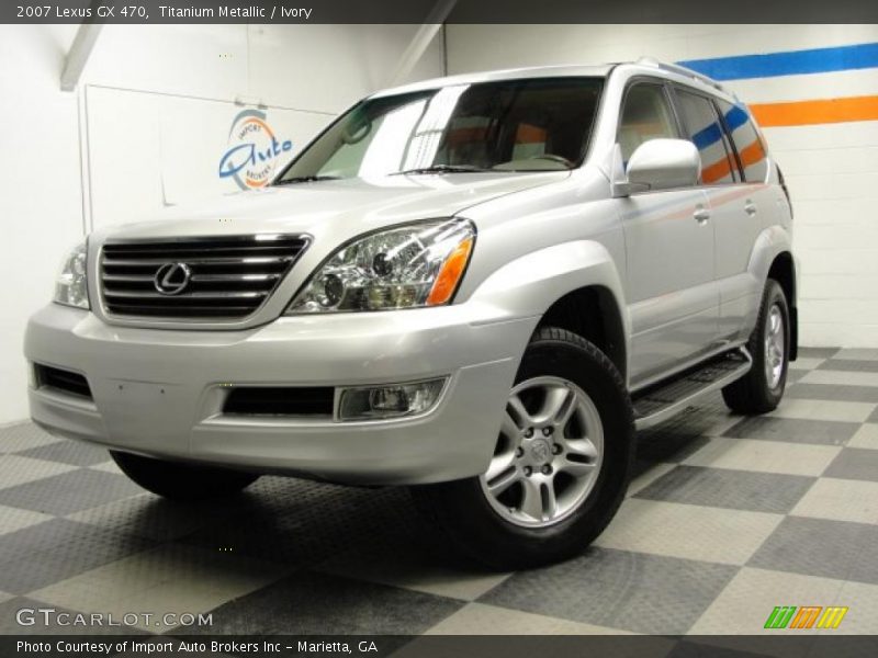 Titanium Metallic / Ivory 2007 Lexus GX 470