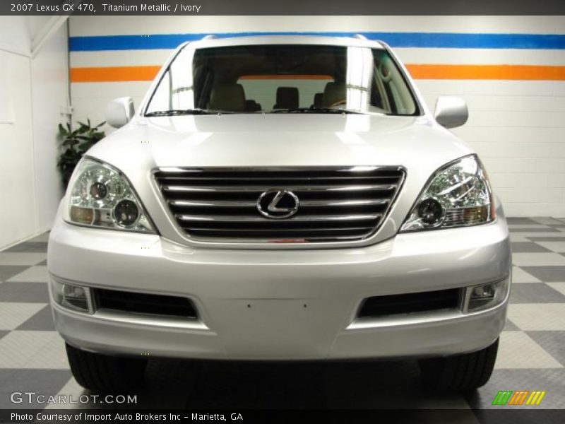 Titanium Metallic / Ivory 2007 Lexus GX 470