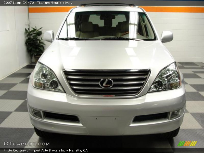 Titanium Metallic / Ivory 2007 Lexus GX 470