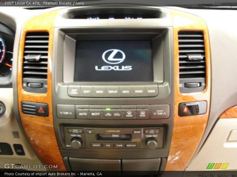 Titanium Metallic / Ivory 2007 Lexus GX 470