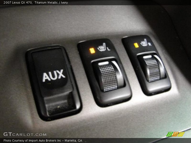 Titanium Metallic / Ivory 2007 Lexus GX 470