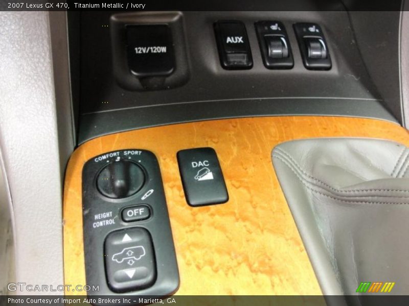 Titanium Metallic / Ivory 2007 Lexus GX 470