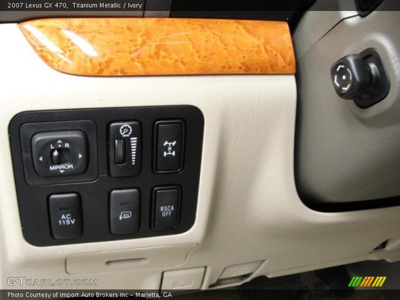 Titanium Metallic / Ivory 2007 Lexus GX 470