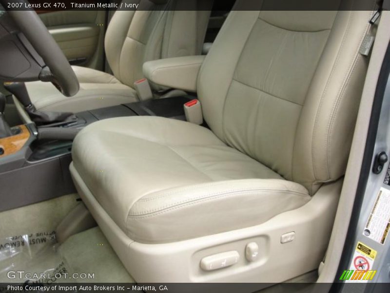 Titanium Metallic / Ivory 2007 Lexus GX 470