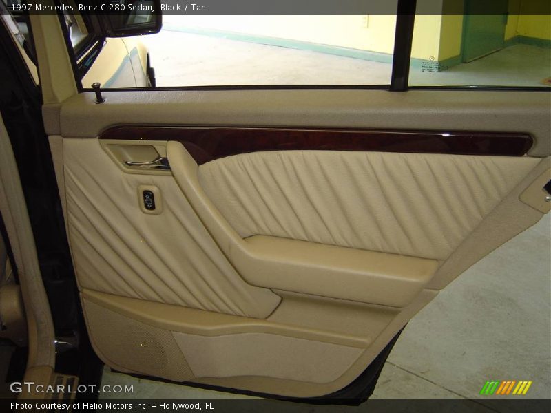 Black / Tan 1997 Mercedes-Benz C 280 Sedan