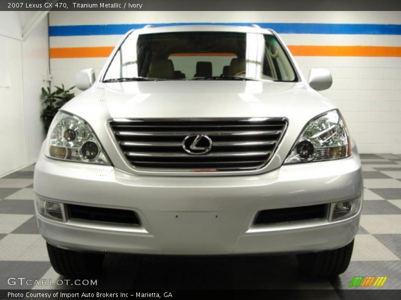Titanium Metallic / Ivory 2007 Lexus GX 470