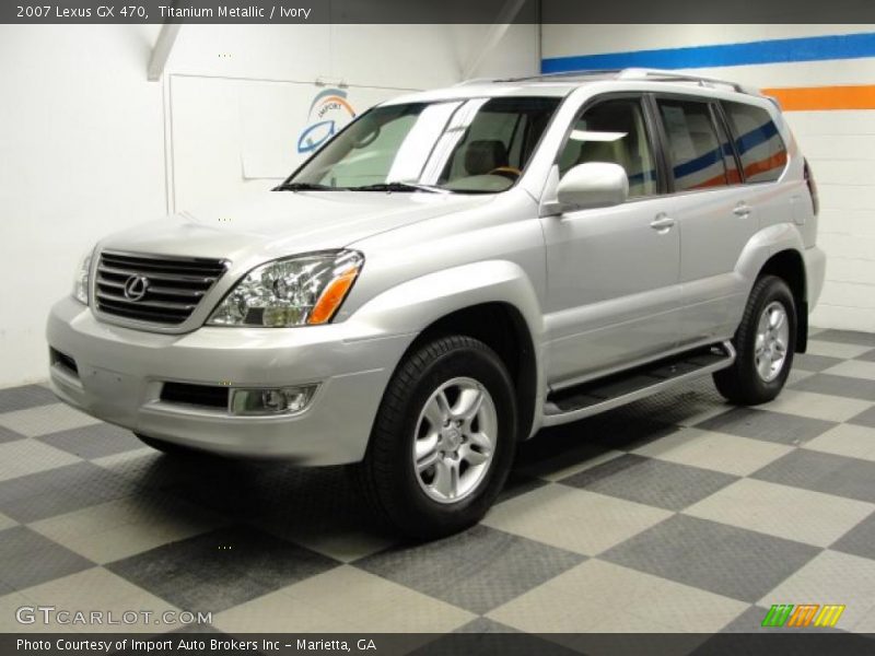 Titanium Metallic / Ivory 2007 Lexus GX 470