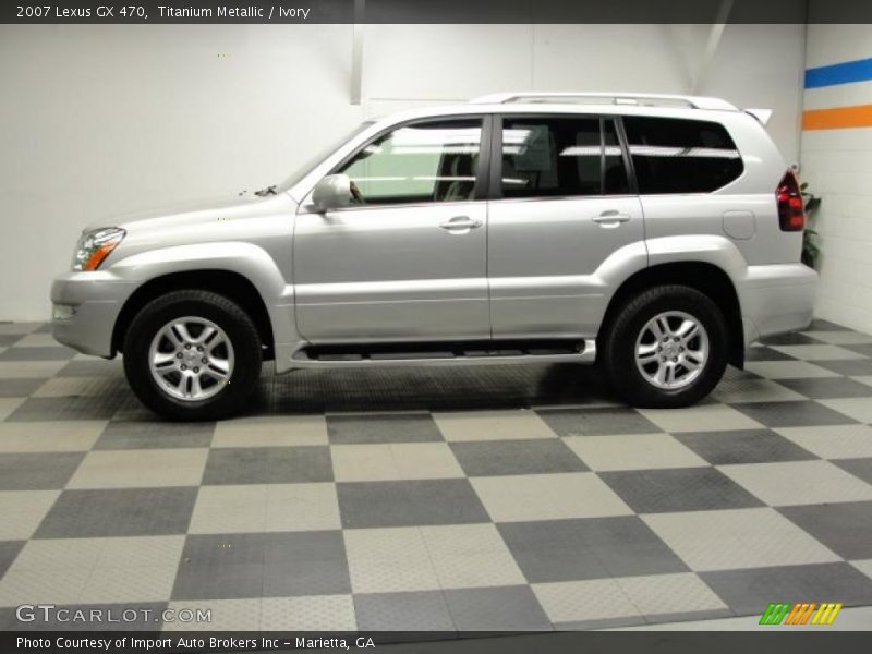 Titanium Metallic / Ivory 2007 Lexus GX 470