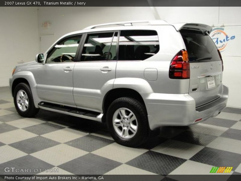 Titanium Metallic / Ivory 2007 Lexus GX 470