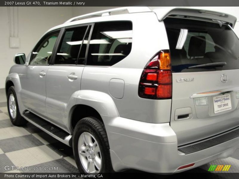Titanium Metallic / Ivory 2007 Lexus GX 470