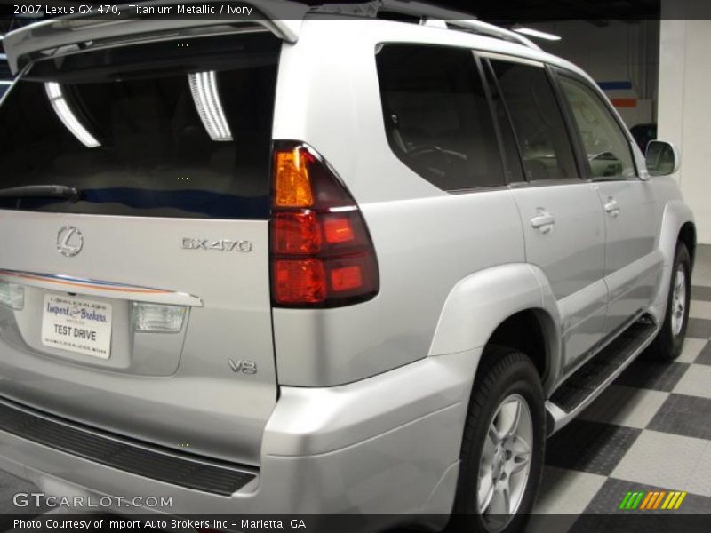 Titanium Metallic / Ivory 2007 Lexus GX 470