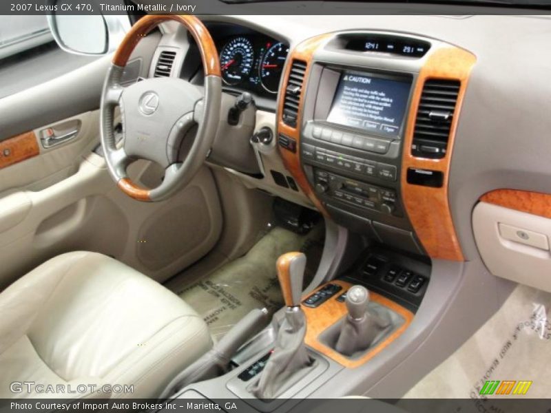 Titanium Metallic / Ivory 2007 Lexus GX 470
