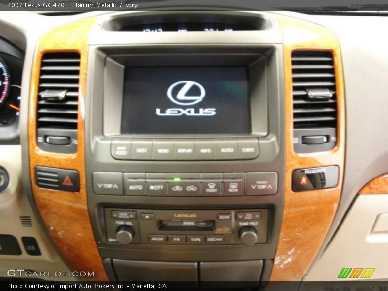Titanium Metallic / Ivory 2007 Lexus GX 470